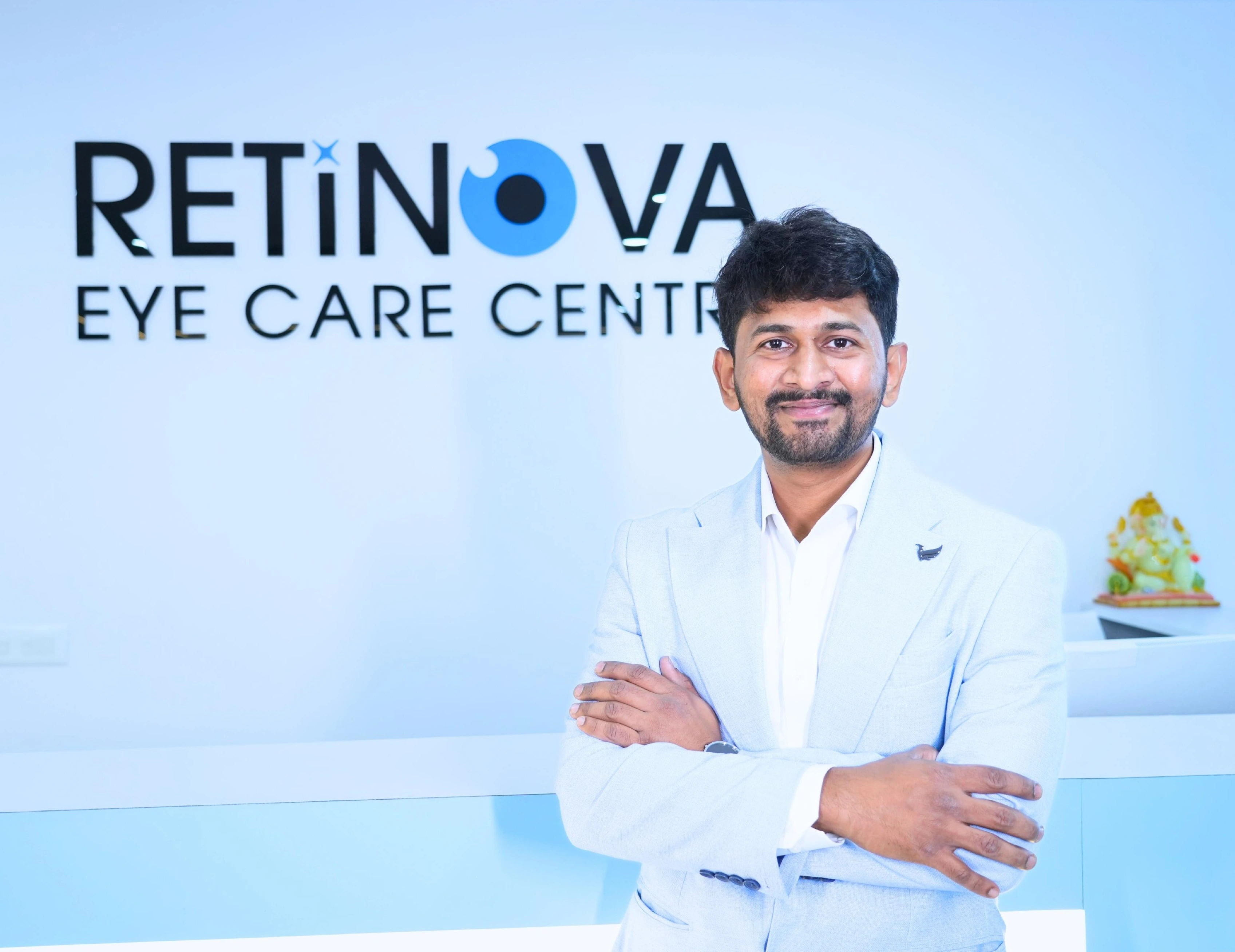 Dr. Palla Krishna Teja, Vitreoretinal Surgeon at Retinova Eye Care Centre