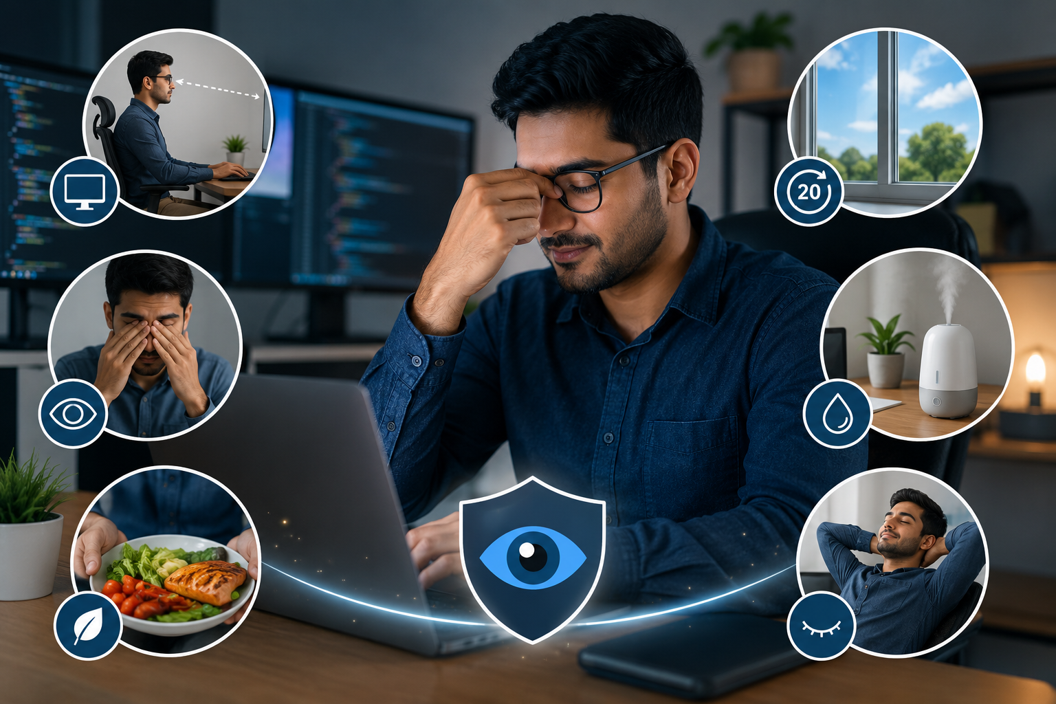 Eye Care Tips for IT Professionals: Protecting Your Vision in the Digital Age
